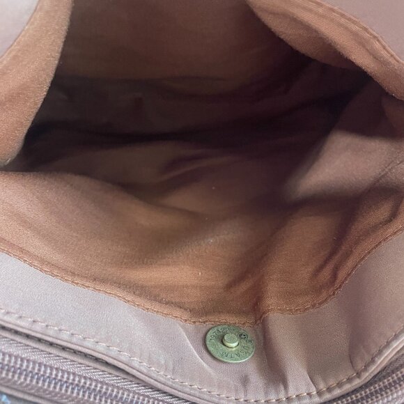 Tan Leather Shoulder Bag Floral Western Boho Soft Slouchy Everyday Purse - Picture 2 of 8